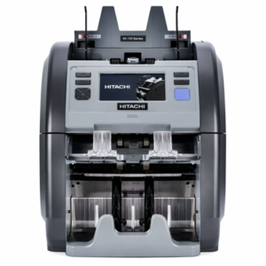 Hitachi-Hunter IH-110 Çift Katlı 30 Ülke Para Birimi Destekli Karışık Para Sayma ve Sahte Para Kontrol Makinesi
