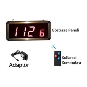 SNC Kablosuz Tek Kullanıcılı Sıramatik Seti