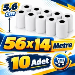 Rulo Yazarkasa Pos 56 X 14 10 Adet